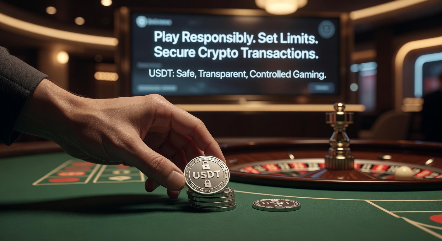 Gioco responsabile con USDT - casino non aams che accettano postepay